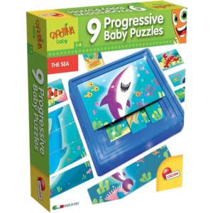 Lisciani Carotina baby 9 растящи пъзела Море (8008324095490)