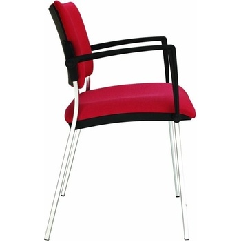 ALBA Konferenční židle SQUARE VIP ČERNÝ PLAST