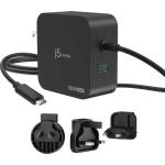 j5create JUP25102V Зарядно 220V- GaN 102W USB-C 2порта- за лаптопи, таблети, телефони (J5-JUP25102V)
