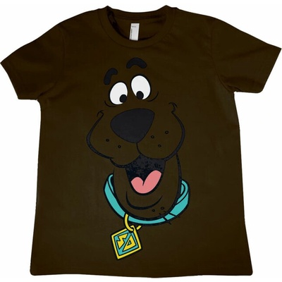 tričko HYBRIS Scooby Doo Face černá