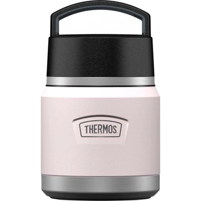 Thermos dětská termoska na jídlo s lžící 355 ml světle růžová černá