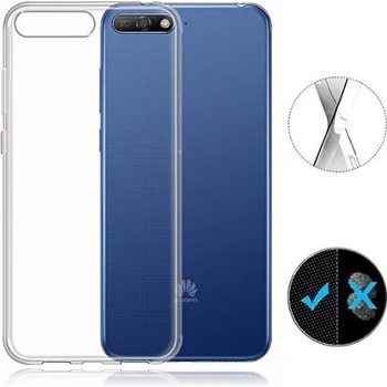 Image 1 of Huawei Силиконов калъф кейс за Huawei Y6 2018 0.3mm прозрачен