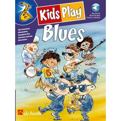 Kids Play Blues 13 skladeb pro altový saxofon – Zboží Dáma