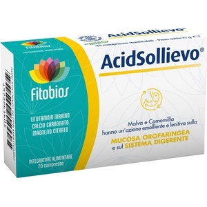 Fitobios Acid Sollievo, 20 дъвчащи таблетки, Fitobios (430529 FITO)