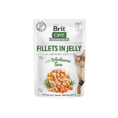 Brit Care Cat Fillets in Jelly with Wholesome Tuna 85g