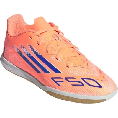 adidas F50 Club Jr IC beam orange/lucid blue/cloud white