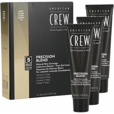 American Crew Precision Blend Light 2-3 3x40 ml