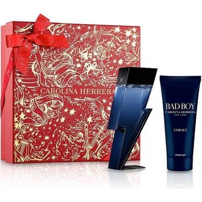 Carolina Herrera Bad Boy Cobalt Électrique Комплект с Парфюм EDP за мъже 100ml