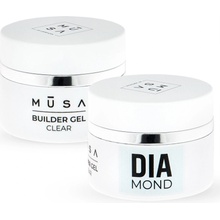 MUSA Stavební gel s vysokou viskozitou Diamond Clear 15 ml