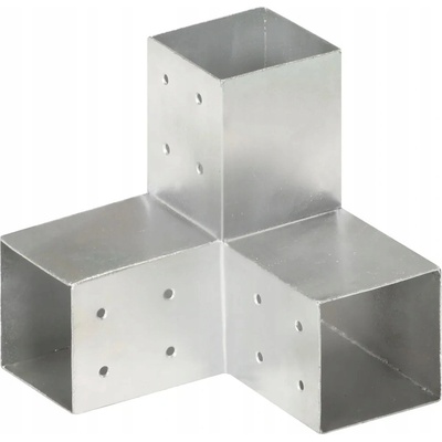 Greatstore Trámová spojka tvaru Y pozinkovaný kov 81 x 81 mm