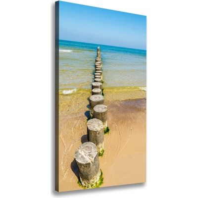 Vertikálny foto obraz na plátne do obývačky Vlnolam 50x100 cm