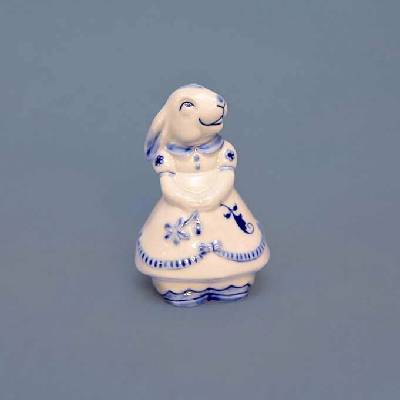Český Porcelán Dubí Cibulák Zajačice 10 cm Originálny