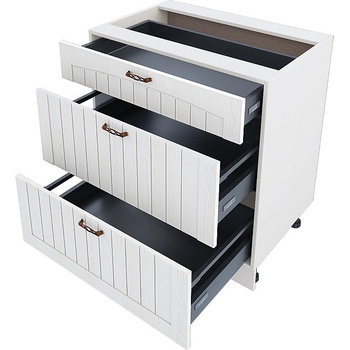 ИРИМ Долен кухненски шкаф Сити БФ-Бяло фладер-04-55 80 см