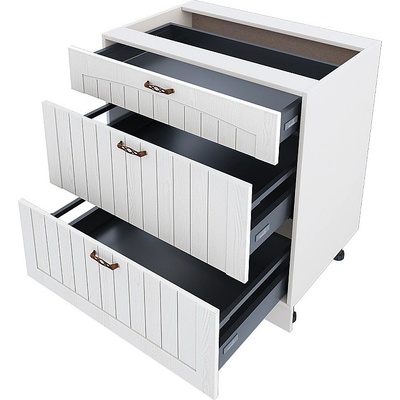 ИРИМ Долен кухненски шкаф Сити БФ-Бяло фладер-04-55 80 см