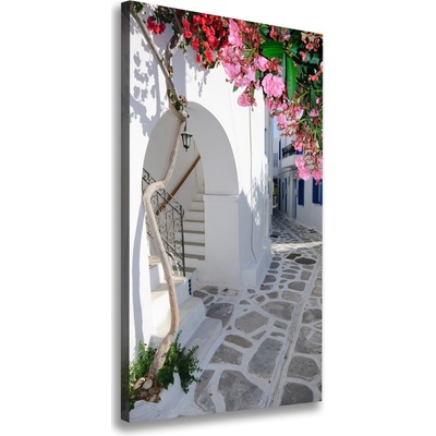 Vertikálny foto obraz na plátne Grécka vesnice 50x100 cm