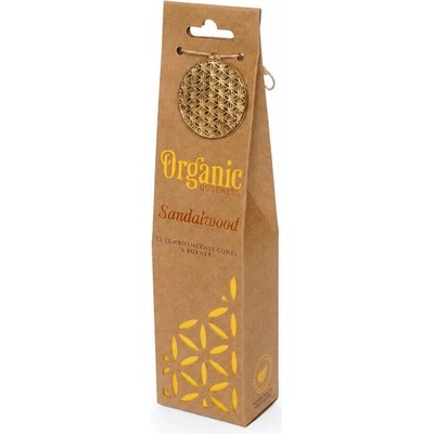 Organic Goodness Sandalwood vonné jehlánky Santalové 12 ks – Zboží Dáma
