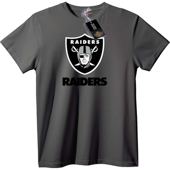 NOONEBRAND Тениска с лого на Raiders - 2XL, White