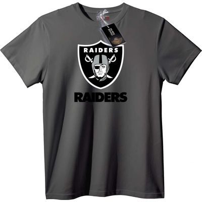 NOONEBRAND Тениска с лого на Raiders - 2XL, White