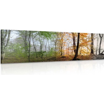 Obraz čtyři roční období - 150x50