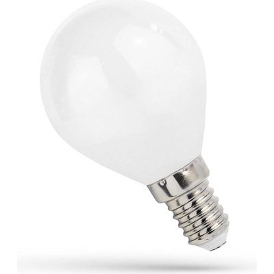SPECTRUMLED LED BALL G45 E-14 230V 1W COG Neutrální bílá MILKY SPECTRUM