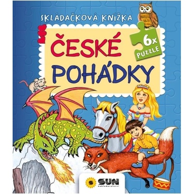 České pohádky - Skládačková knížka NAKLADATELSTVÍ SUN s.r.o.