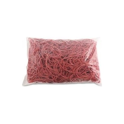 Gumičky Office Products 60mm 1kg červené