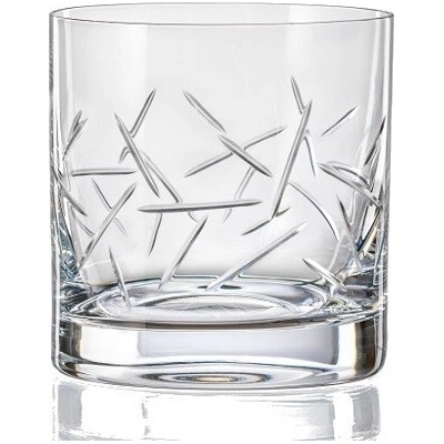 Crystalex Poháre MATTE ZIG 4 x 280 ml