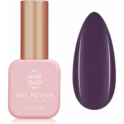 NANI gél lak Premium 6 ml - Plum Elegance