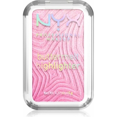 NYX Professional Makeup Buttermelt Highlighter rozjasňovač u butta werk 15 5 g