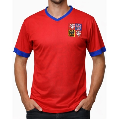 Fajntričko OWN Fotbalový dres Česká republika červený dotisk na zadní stranu dresu JMÉNO+ČÍSLO – Zboží Dáma