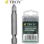 TROY Накрайници за отвертка (PZ3x50mm) (T 22232)