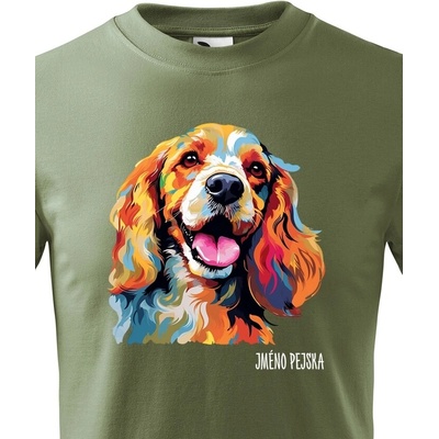 Dětské tričko Kokršpaněl Military Canvas tričko 2442