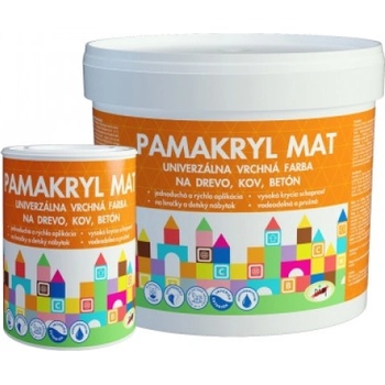 Pam Pamakryl Mat 0,7 kg Tmavosivý