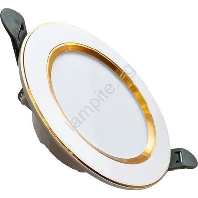 NEDES Led Лампа за окачен таван led/7, 5w/230v 4000k бял/златист (nd3659)