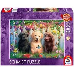 Schmidt Spiele Sweet Puppy Scene (1000 Pieces)