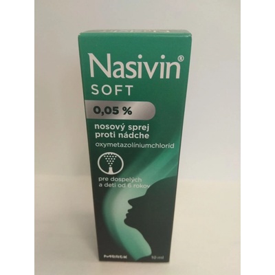 Nasivin Soft 0,05% aer.nao.1 x 10 ml
