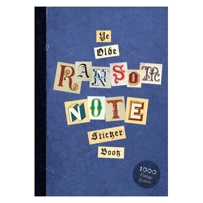 Ye Olde Ransom Note Sticker Book - Luke (I) Herriott