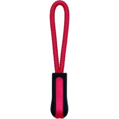 Taháček na zip Kariban 4 ks - černý-červený