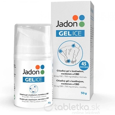 Jadon Gel Ice chladivý gél s kostihojom, mentolom a CBD 50 g