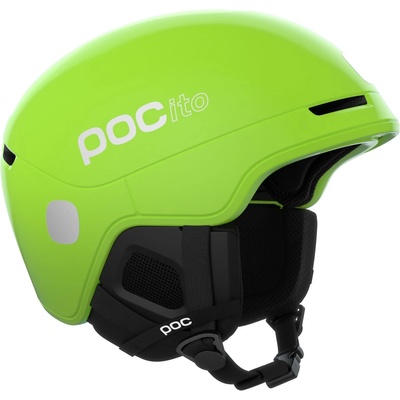 POC Детска ски каска Poc Kid's POCito Obex MIPS Ski helmet - Fluorescent Yellow / Green - размер XXS 48-52 cm (418-1237-0211)