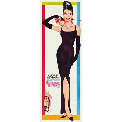 Plagát, Obraz - Audrey Hepburn - Breakfast at Tiffany's, 53 × 158 cm