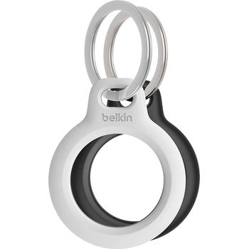 Belkin Secure Holder with Key Ring for AirTag - 2 pack black/white MSC002BTH35