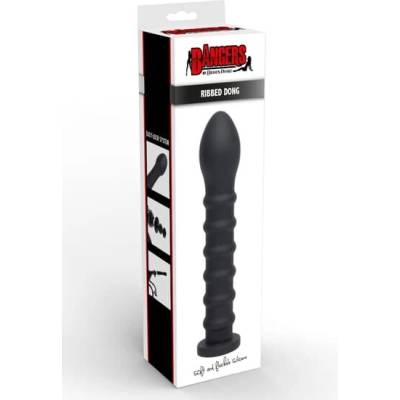 Hidden Desire Bangers Ribbed Dong Easy-Lock 19 cm Black