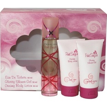 Aquolina Pink Sugar Woman EDT 50 ml + sprchový gél 50 ml + telové mlieko 50 ml darčeková sada