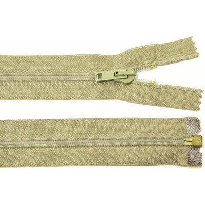 Spirálový zip no.5 rozepínací 60cm - více barev color: 525 písková