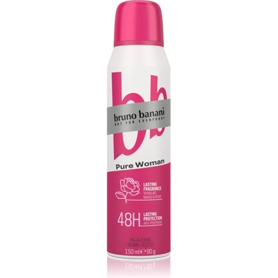 bruno banani Pure Woman Sparkling Mango & Peony антиперспирант 48 часа за жени 150ml