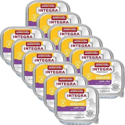 Integra Protect Cat Sensitive jehněčí s rýží 12 x 100 g