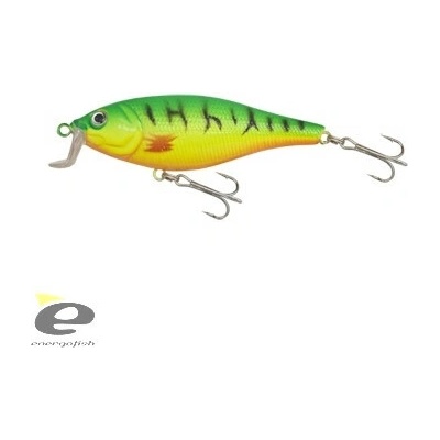 Kamasaki Fat Shad Zelená-Žltá 9cm 14g