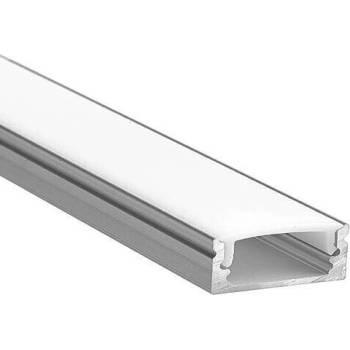 Image 1 of Vito Алуминиев профил за ЛЕД лента, 15.8 х 7 мм, 2 метра, ip20 - vito (9930020)