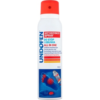 Undofen All in One antimykotický sprej na nohy a boty 150 ml